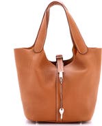 Pre-Owned Hermes Picotin Lock Bag Clemence MM