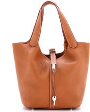 Pre-Owned Hermes Picotin Lock Bag Clemence MM