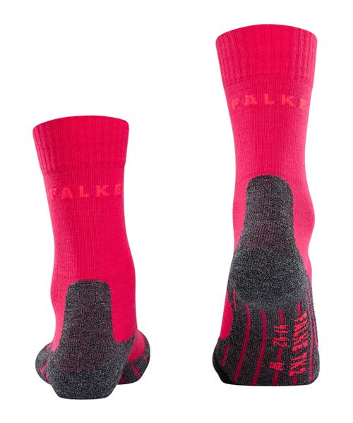 Falke Tk2 Explore Cool Hiking Socks In Pink