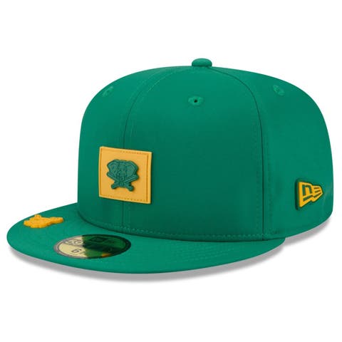Men's New Era  Green Athletics 2026 Clubhouse Alternate 59FIFTY Fitted Hat