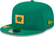 New Era Men's New Era Green Athletics 2026 Clubhouse Alternate 59FIFTY Fitted Hat