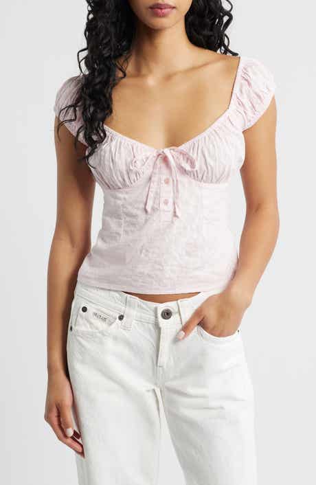 Hallie Cotton Blend Top