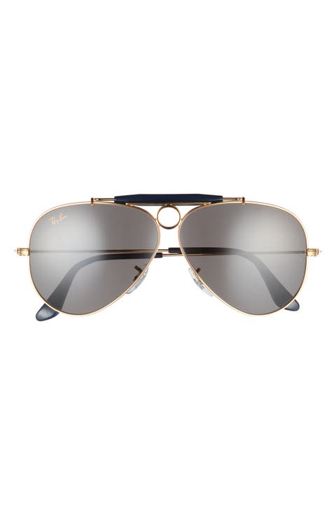 58mm Arista Pilot Sunglasses