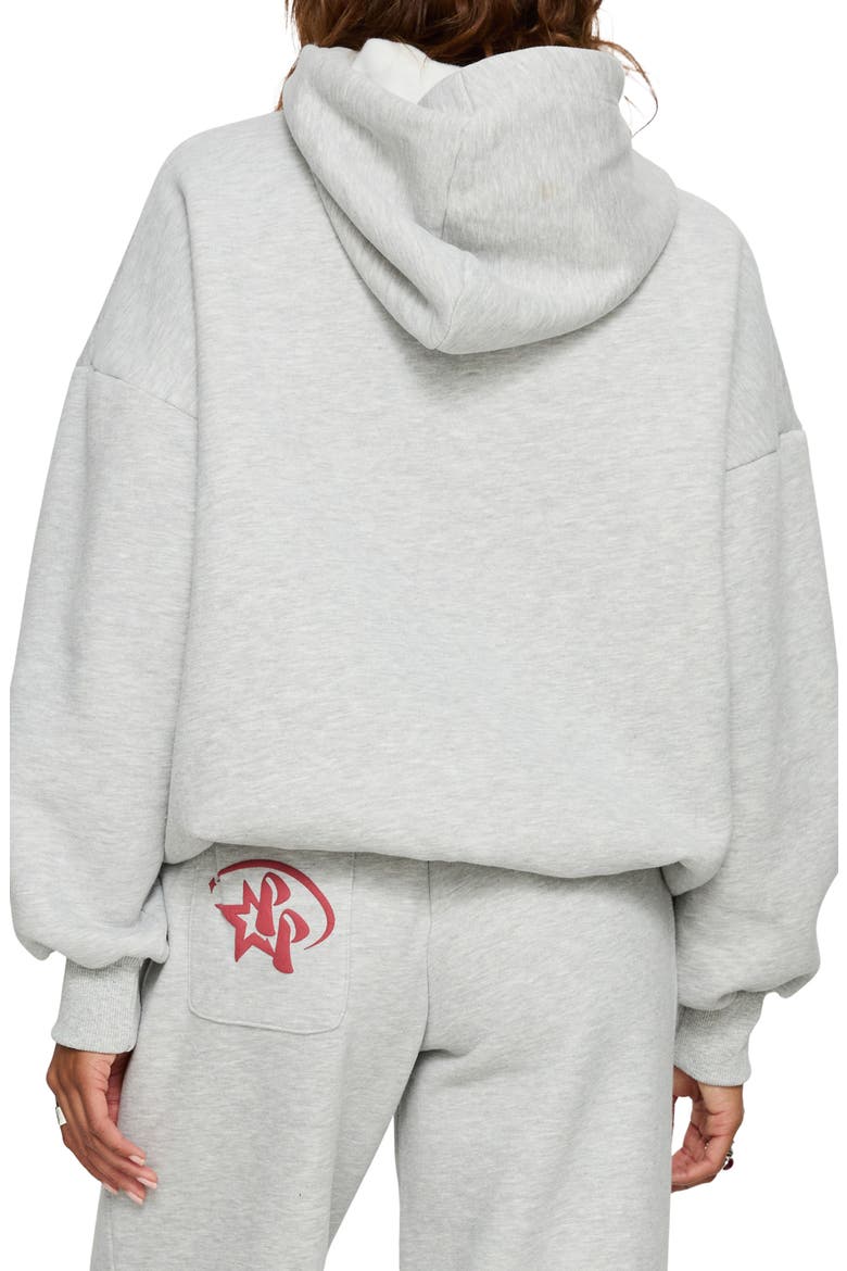 Stargirl Graphic Hoodie, Alternate, color, GREY MARLED
