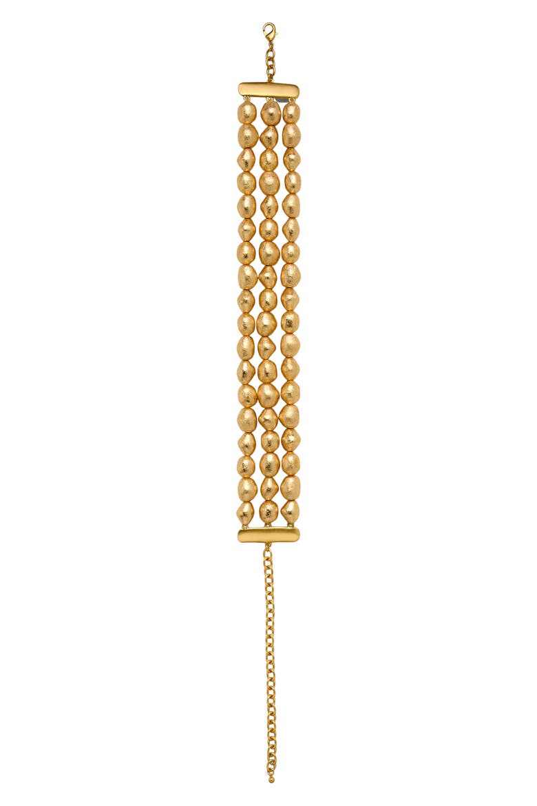 Nora Choker Necklace, Main, color, ANTIQUE BRASS