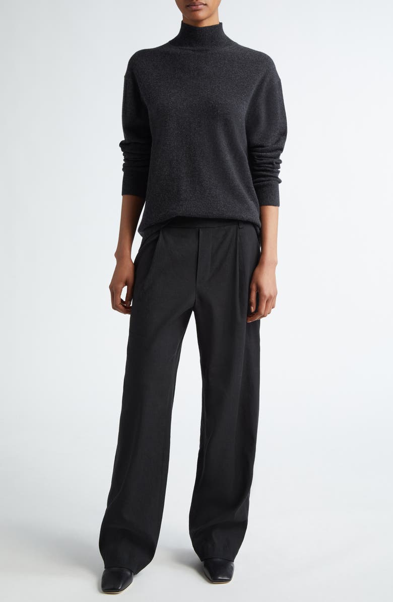 Vince Weekend Wool & Cashmere Turtleneck Sweater, Alternate, color,