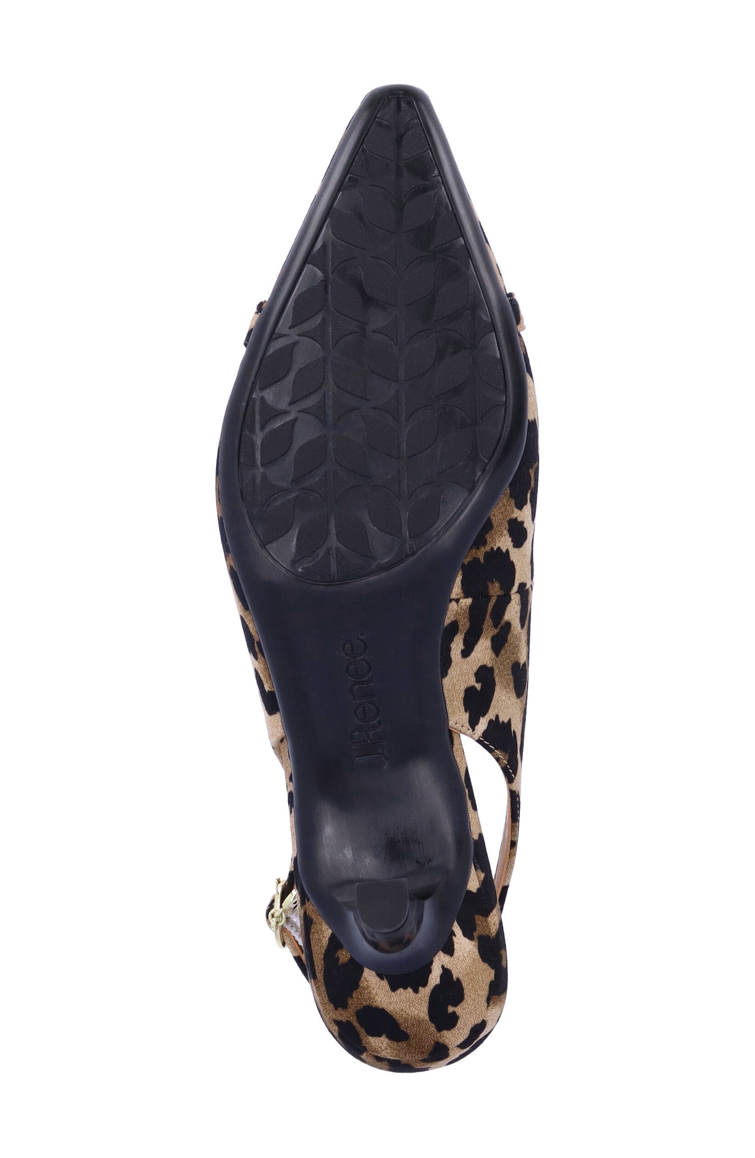 J. Reneé Kallan Slingback Pointed Toe Pump, Alternate, color, 