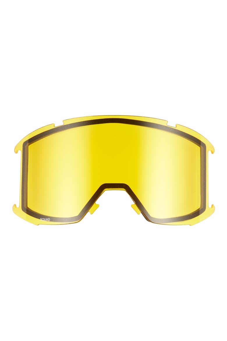 Squad Chromapop 180mm Snow Goggles, Alternate, color, CITRON GLOW
