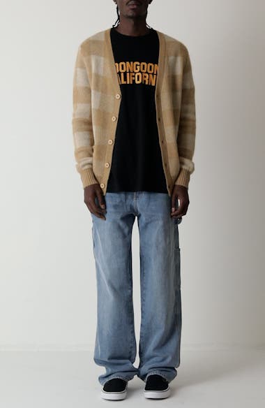 Noon Goons Beach Camp Mohair & Wool Blend Cardigan | Nordstrom