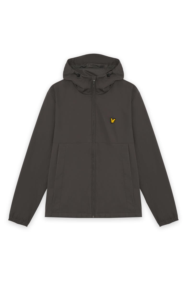 Lyle & Scott Sports Windbreaker Full Zip Jacket, Alternate, color, Granite