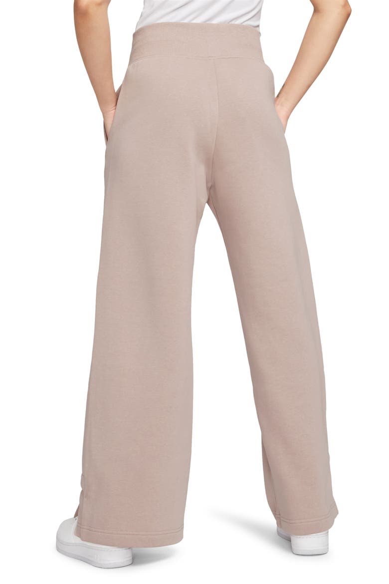 Sportswear Phoenix High Waist Wide Leg Sweatpants, Alternate, color, DIFFUSED TAUPE/ SAIL