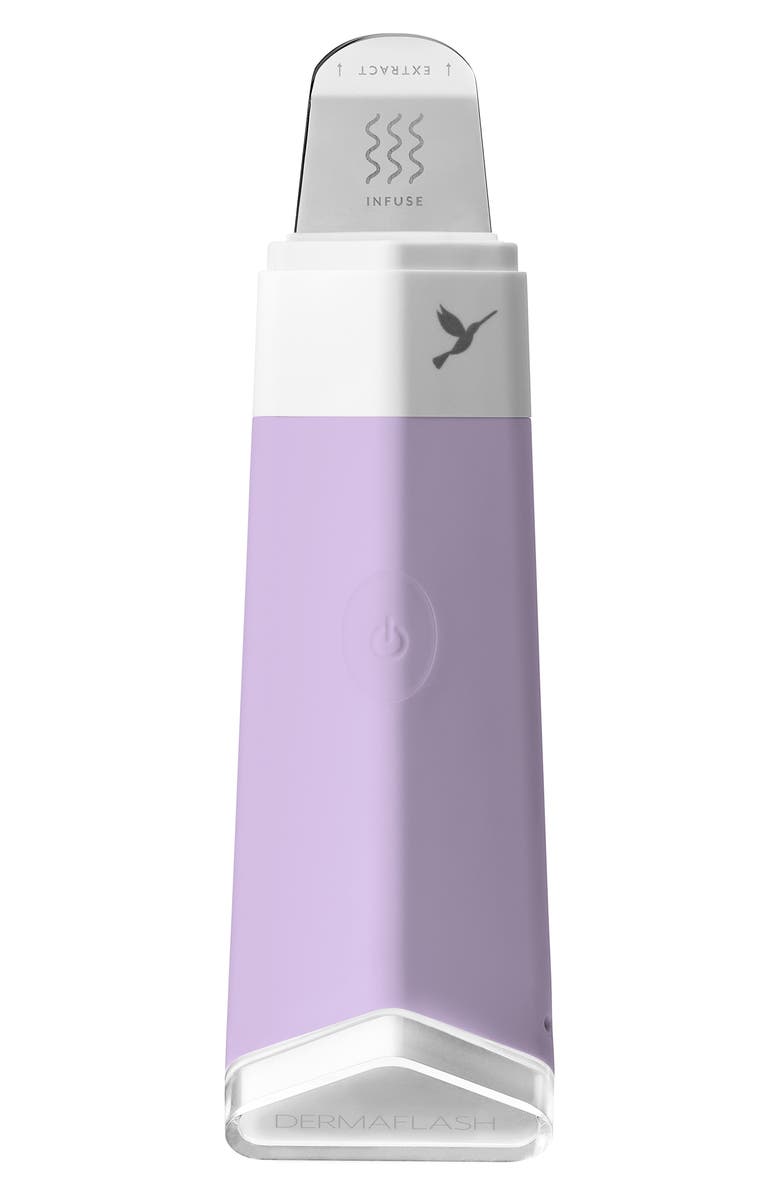 DERMAFLASH Ultrasonic Pore Extractor & Serum Infuser, Main, color,