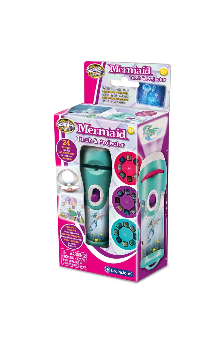 Brainstorm Toys Mermaid Torch
Projector, Ages 3+, Main, color, Multicolored