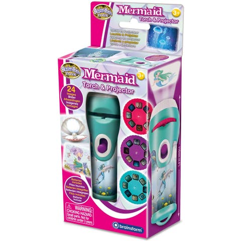 Mermaid Torch & Projector, Ages 3+