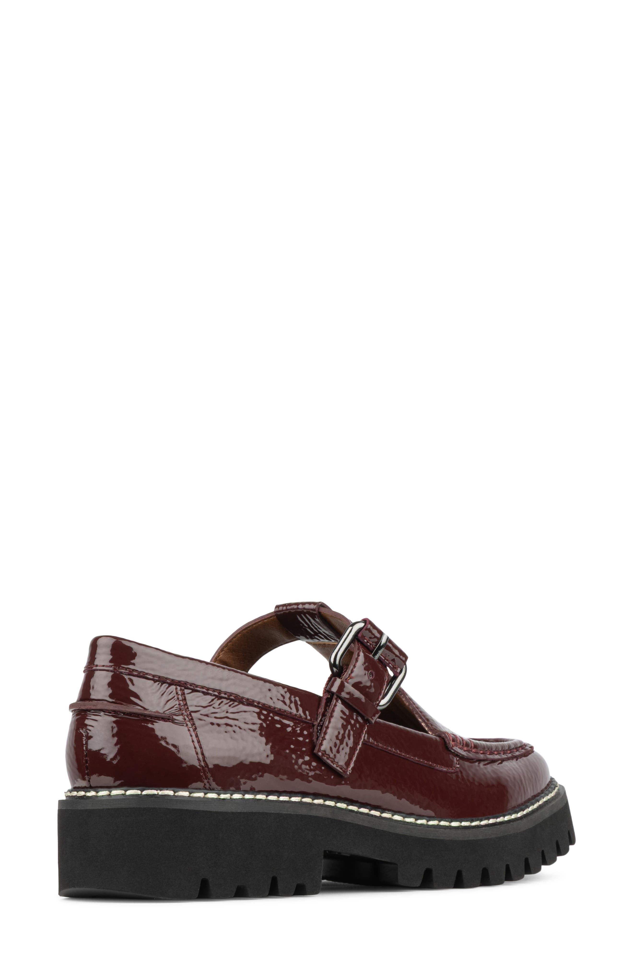 Helaina Mary Jane Loafer, Alternate, color, BORDEAUX