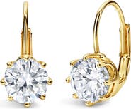 GABI RIELLE Solitaire Glow Drop Earrings