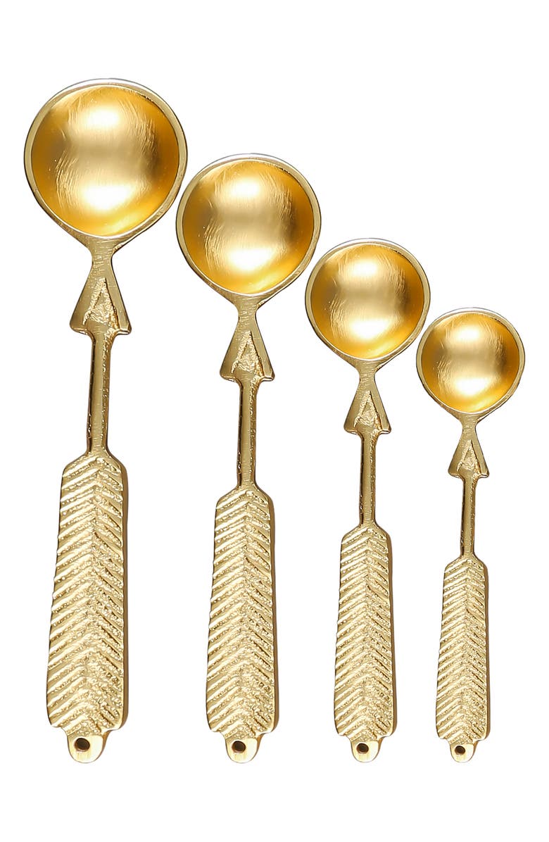 Thirstystone Arrow Set of 4 Measuring Spoons, Main, color,