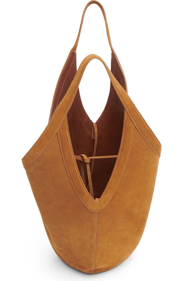 Mansur Gavriel Soft M Suede Hobo Bag, Alternate, color,