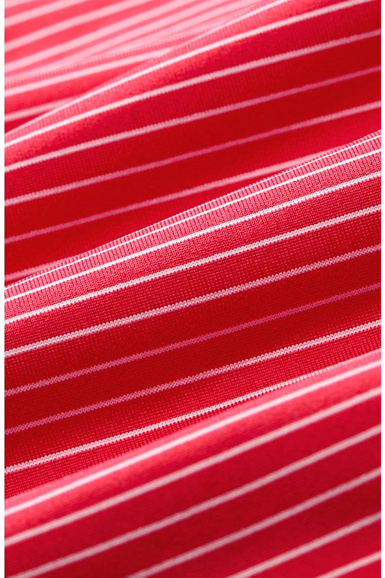 Versa Trim Fit Stripe Performance Golf Polo, Alternate, color, RED ALTERNATING STRIPE