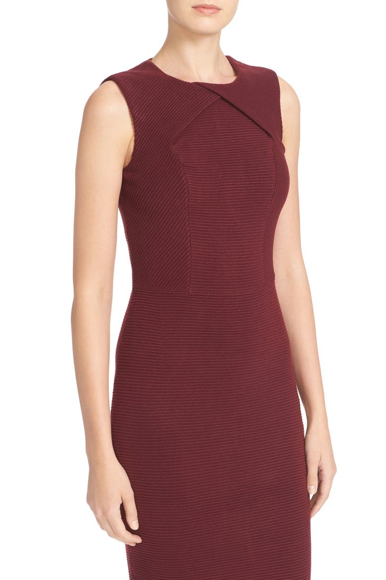 'Tarala' Body-Con Knit Midi Dress, Alternate, color, RHUBARB