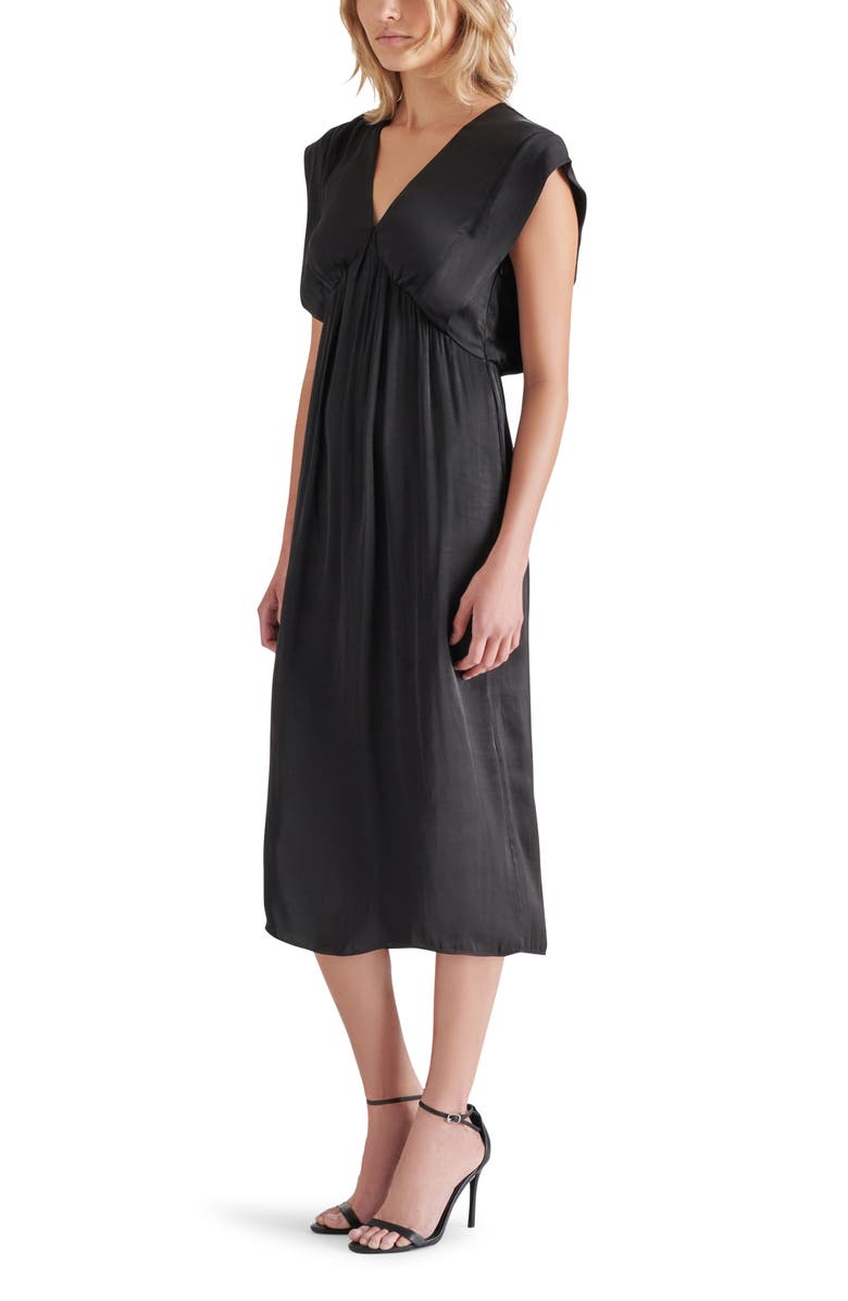 Steve Madden Satin Babydoll Dress, Alternate, color, 