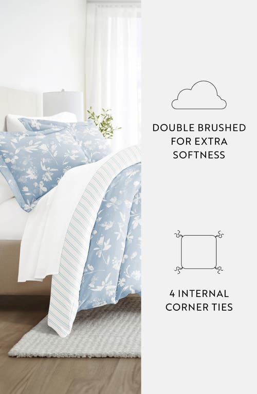 Homespun Bundle Duvet Set In Light Blue