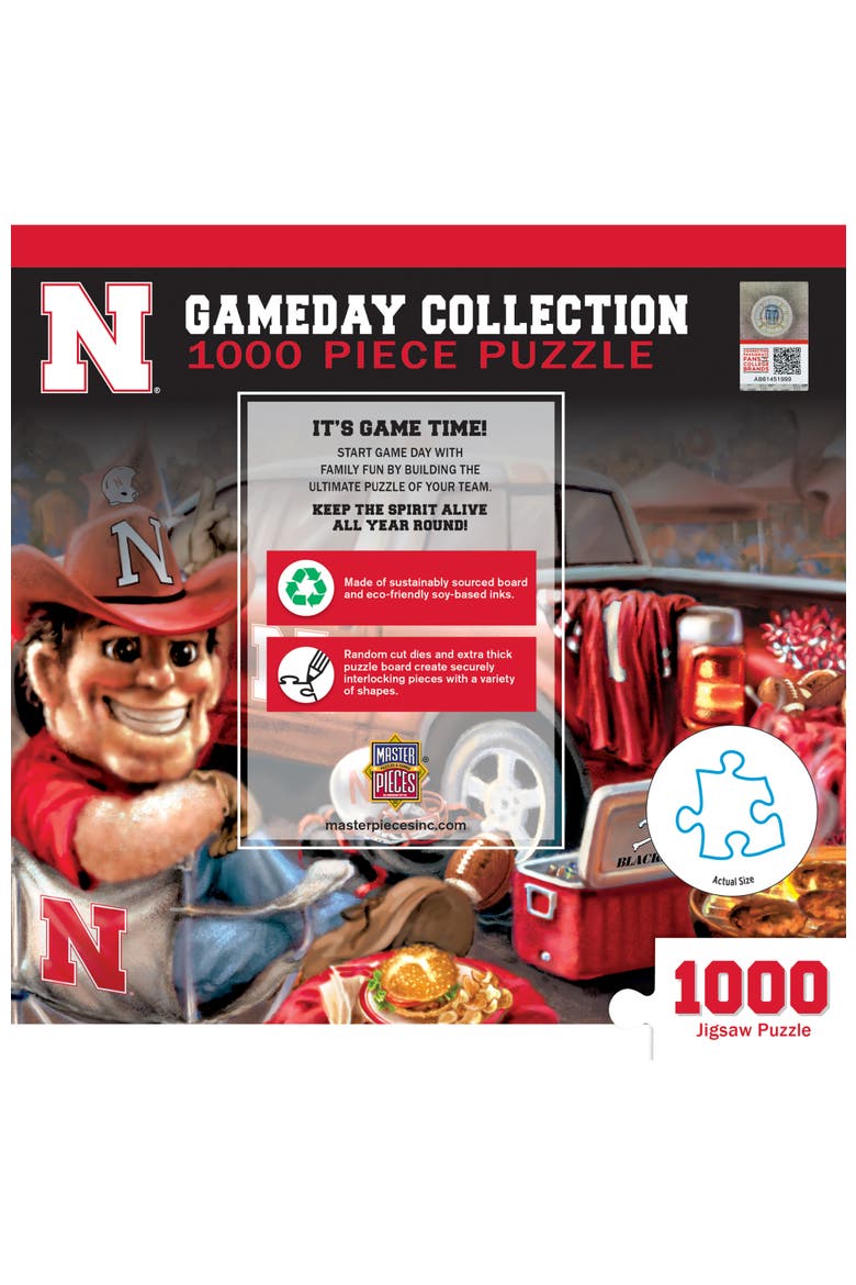 Nebraska Gameday 1000 Piece Puzzle, Alternate, color, Multicolor