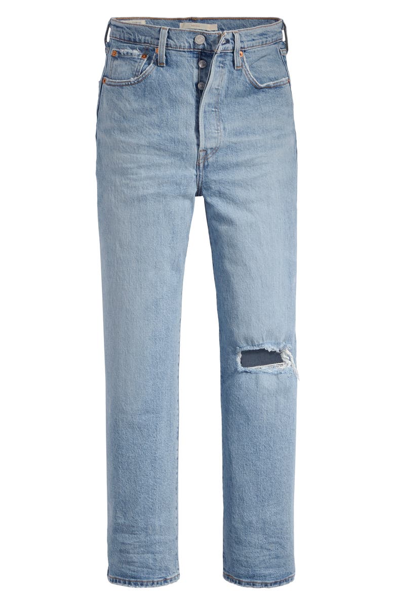 Levi's<sup>®</sup> Ribcage High Waist Straight Leg Jeans, Alternate, color,