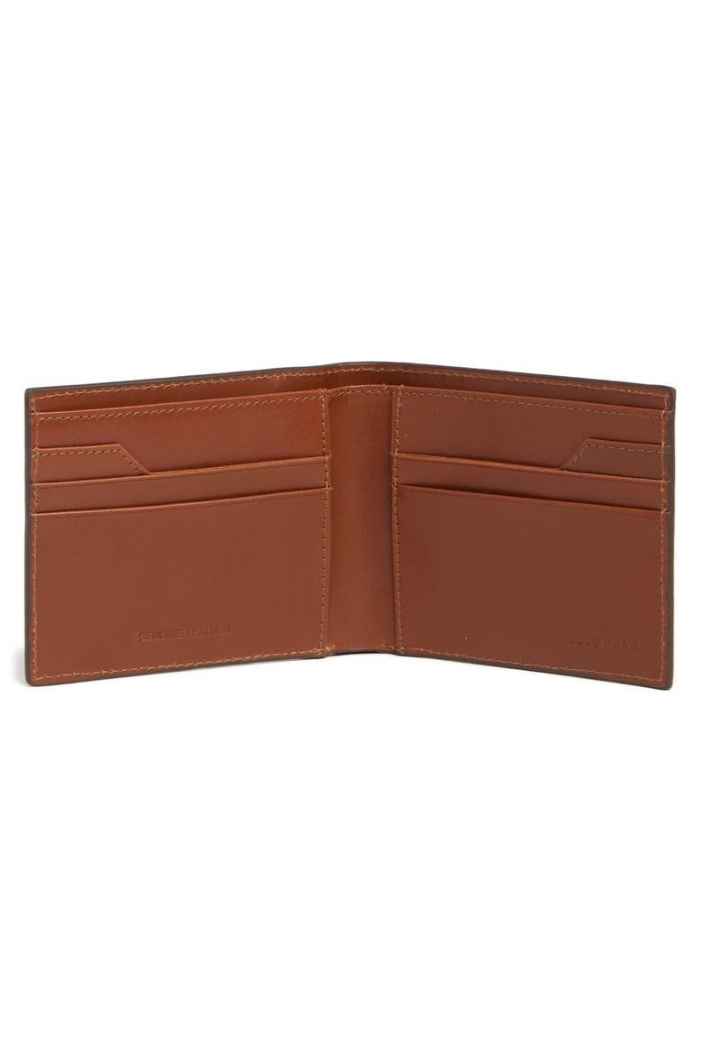 Gerstel Leather Passcase Wallet, Alternate, color, COGNAC
