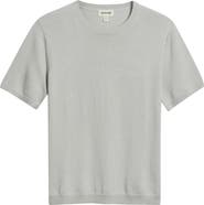 Open Edit Short Sleeve Crewneck Sweater