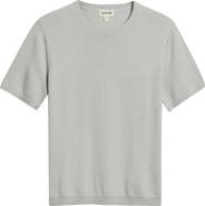 Open Edit Short Sleeve Crewneck Sweater