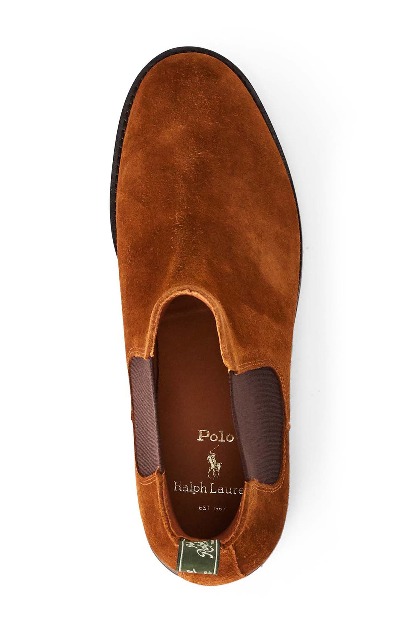 Bryson Chelsea Boot, Alternate, color, POLO SNUFF SUEDE
