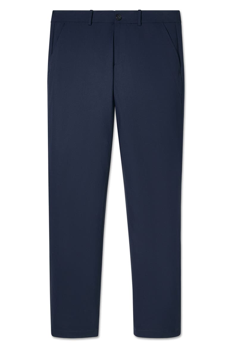 Upton Flat Front Chinos, Alternate, color, NAVY