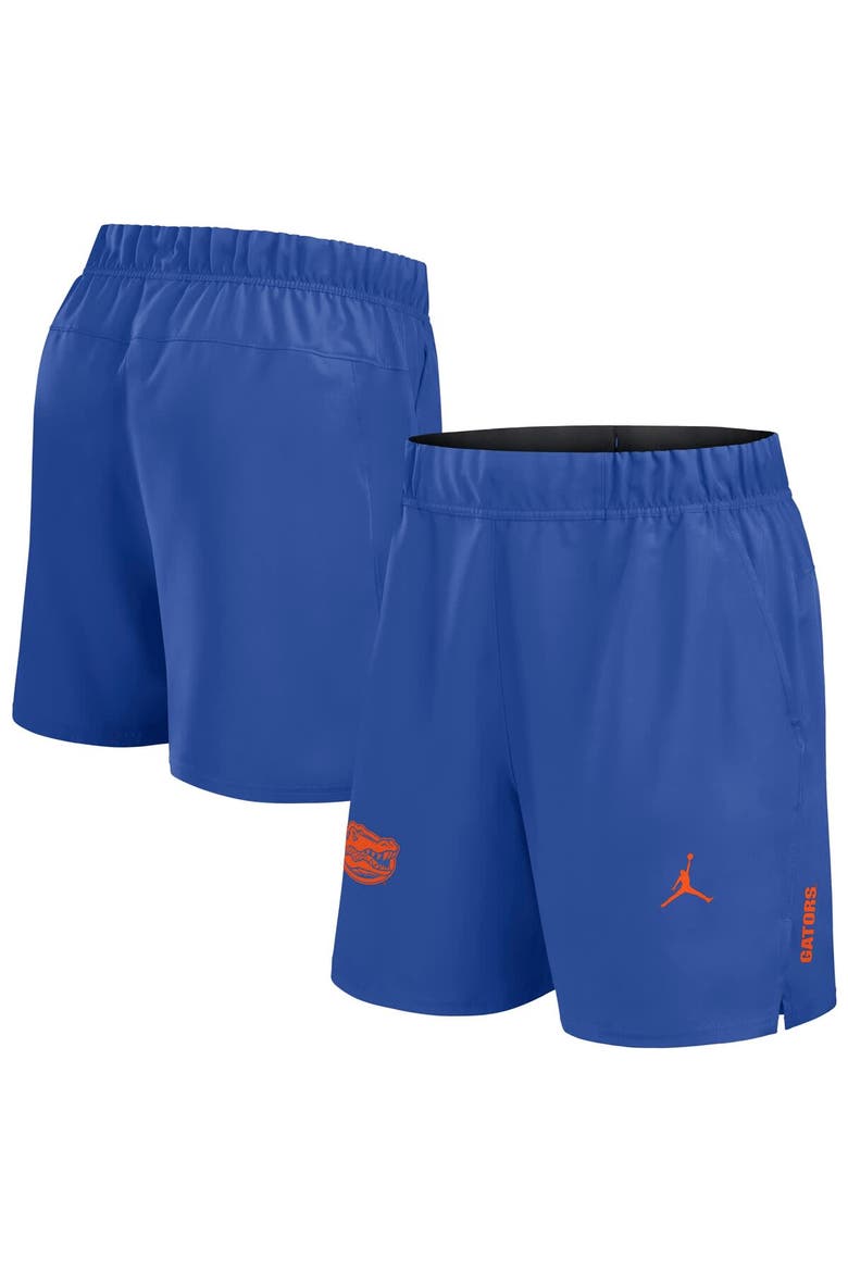 Men's Jordan Brand Royal Florida Gators Primetime Woven Victory Performance Shorts, Main, color, Royal