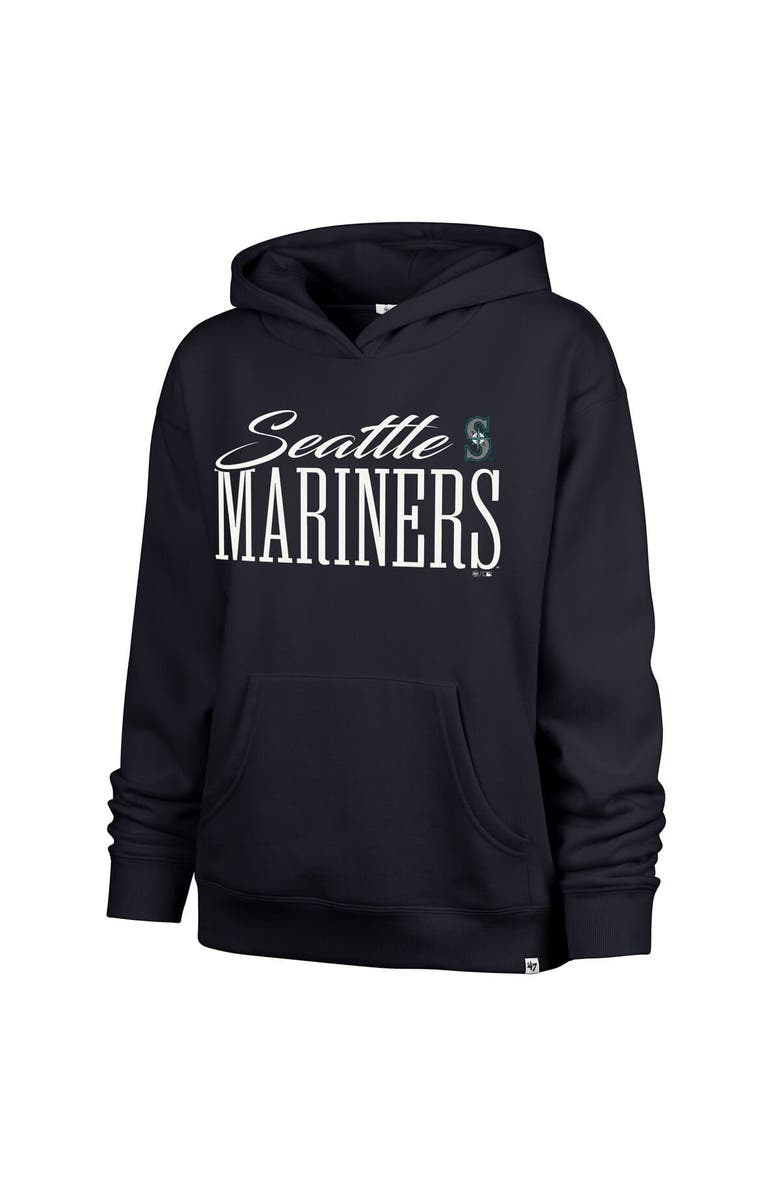 '47 Women's '47  Navy Seattle Mariners Whim Hoodie, Alternate, color, Navy