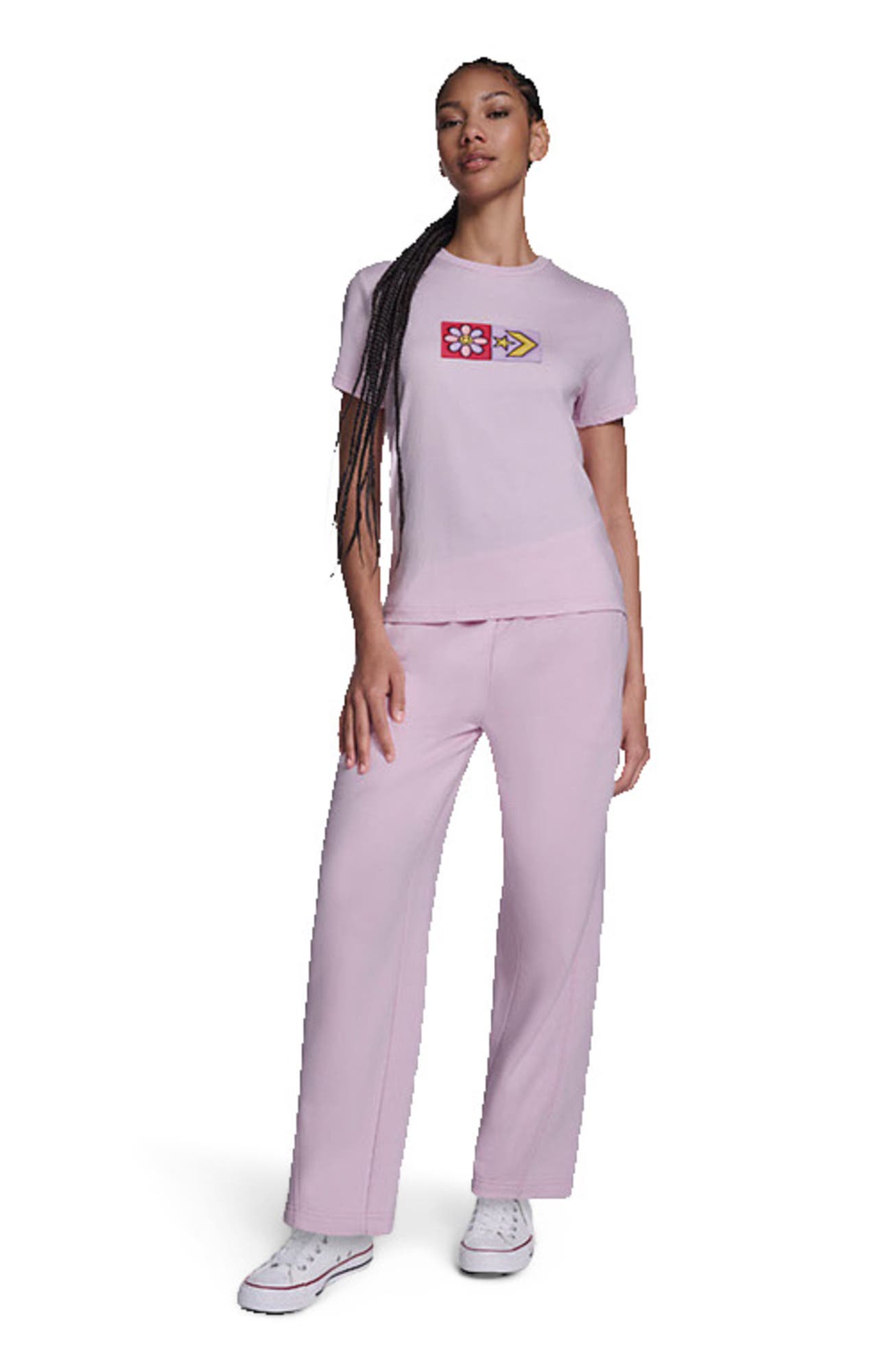 Flower Grid T-Shirt - image 5