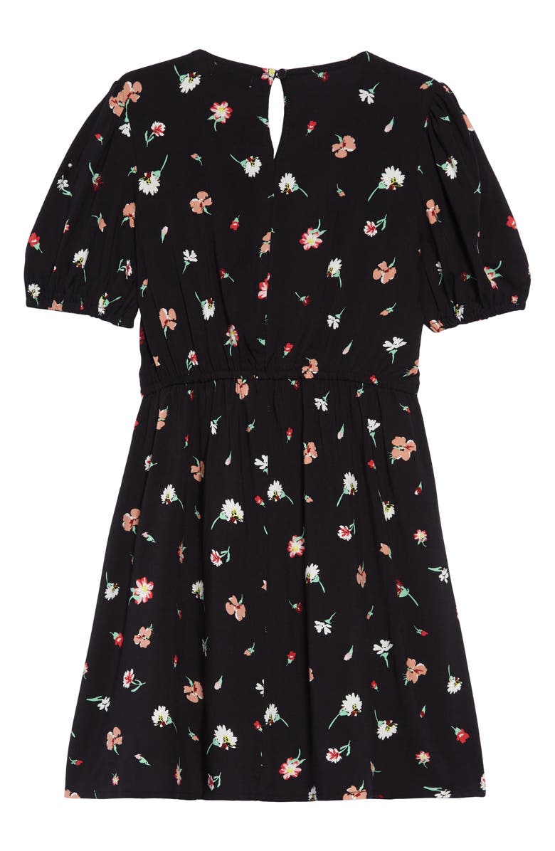 Love, Fire Faux Wrap Dress, Alternate, color,