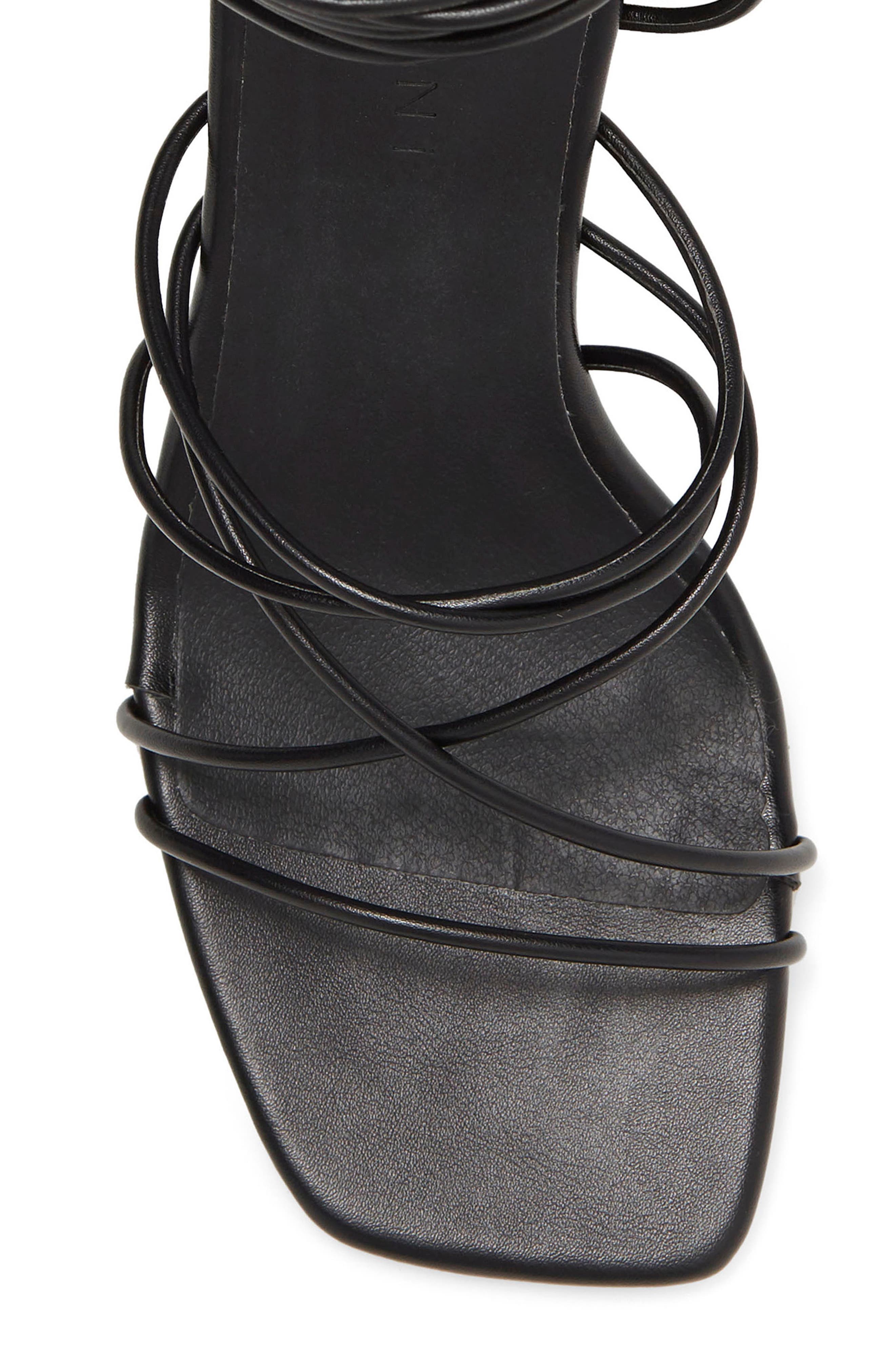 Billini Heather Ankle Tie Sandal, Alternate, color, 
