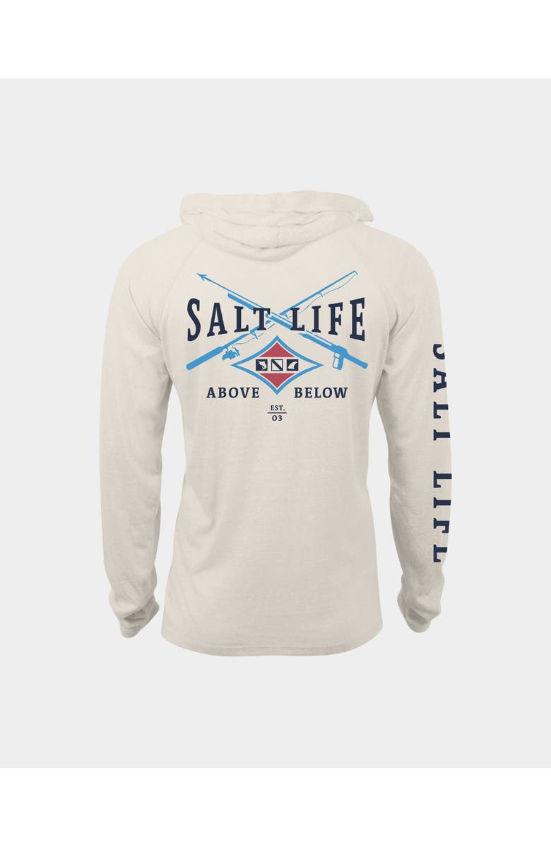 Salt Life Angler Tactics Lightweight Performance Hoodie, Alternate, color, 