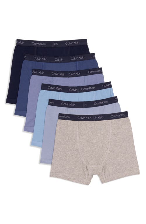 Calvin Klein Kids' Assorted 6-pack Boxer Briefs In Multi