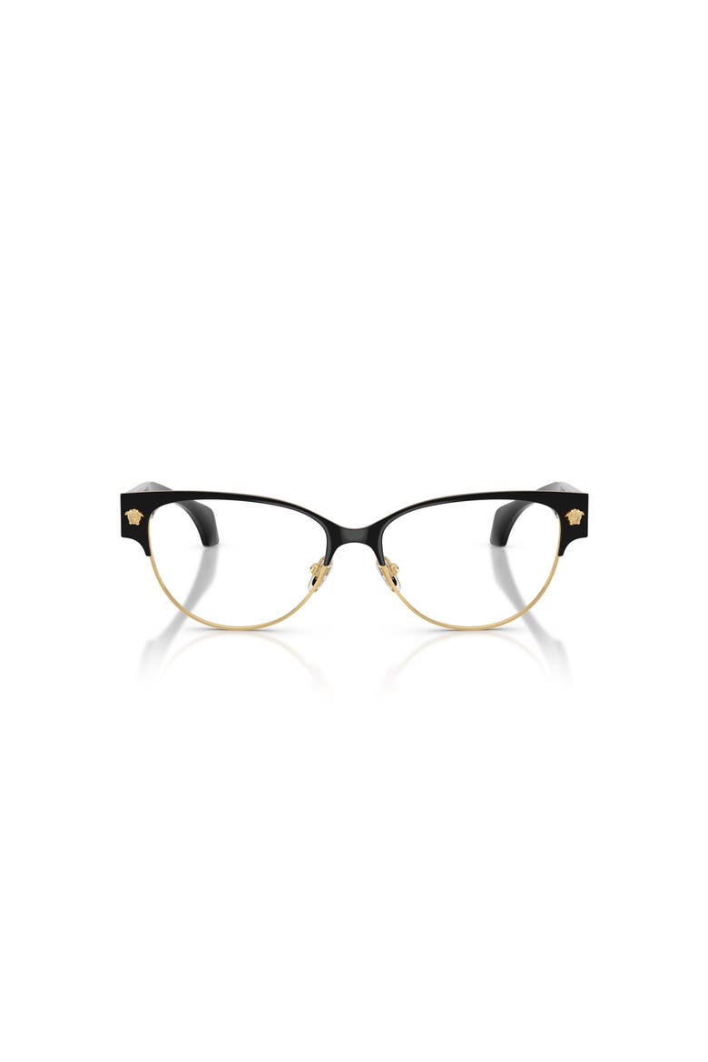 53mm Cat Eye optical glasses, Alternate, color, Black
