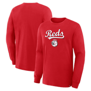 FANATICS Men's Fanatics Red Cincinnati Reds Lock-Up Legacy Long Sleeve T-Shirt