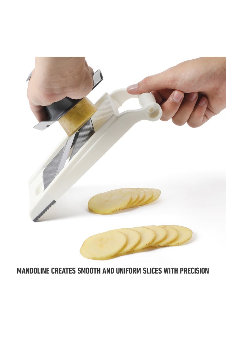 Aero 8-in-1 Vegetable Chopper and Dicer with Storage Container, Alternate, color, Silver