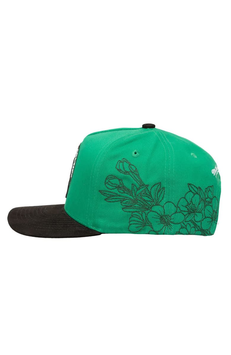 Mitchell & Ness Men's Mitchell & Ness  Kelly Green/Black Boston Celtics May Flowers Adjustable Hat, Alternate, color, Kelly Green