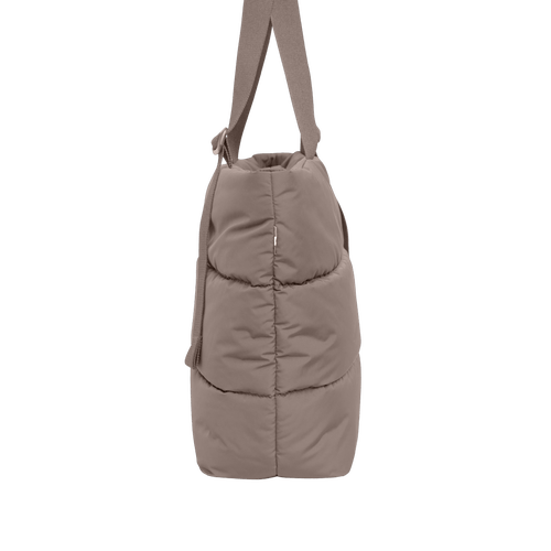Got Bag Puffer Tote Bag In Oyster Monochrome