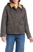 Sanctuary Hooded Waxed Jacket