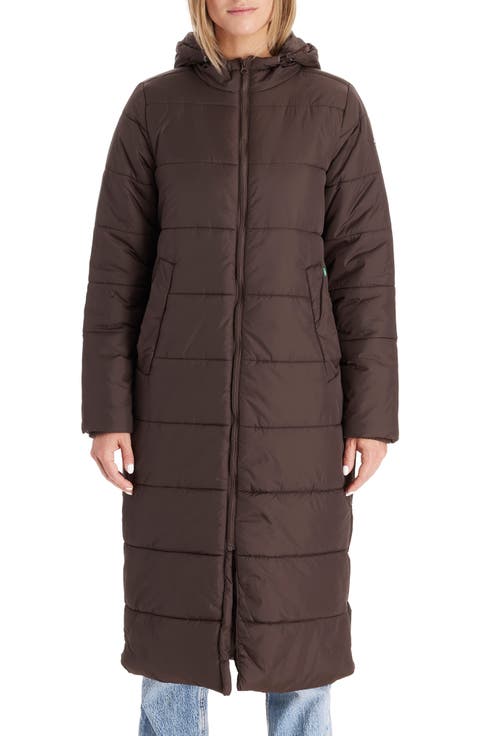 3-in-1 Long Quilted Waterproof Maternity Puffer Coat