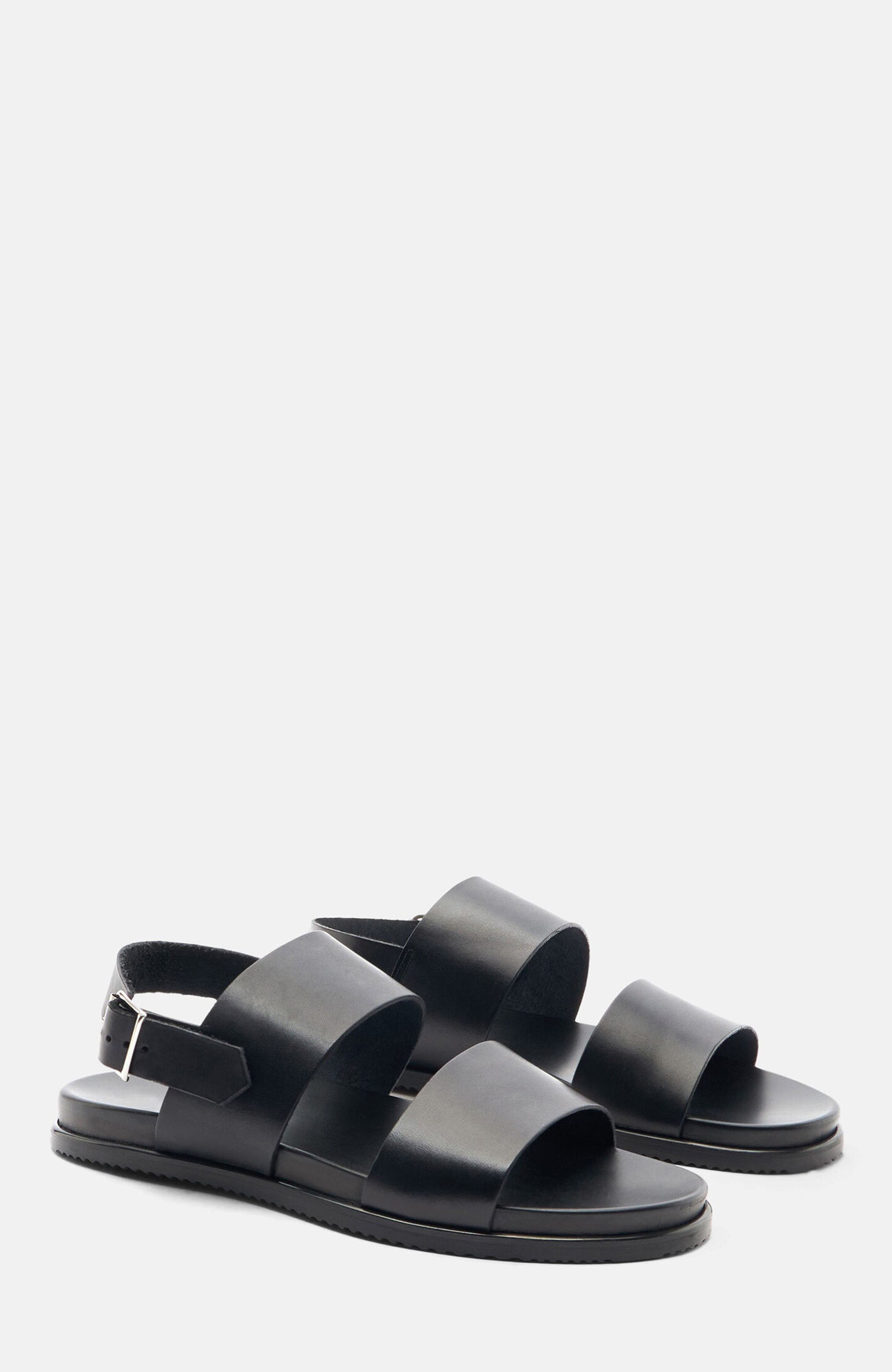 SCAROSSO Antonio Sandals, Main, color, Black Calf