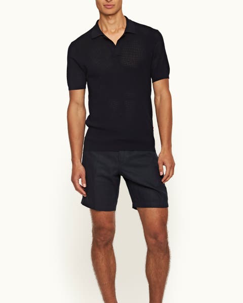 Norwich Lino Tailored Fit Smart Italian Linen Shorts