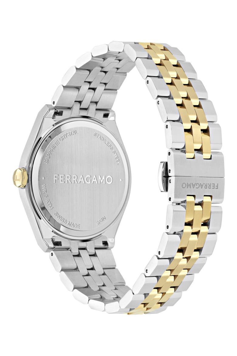Vega Bracelet Watch, 40mm, Alternate, color, TWO TONE
